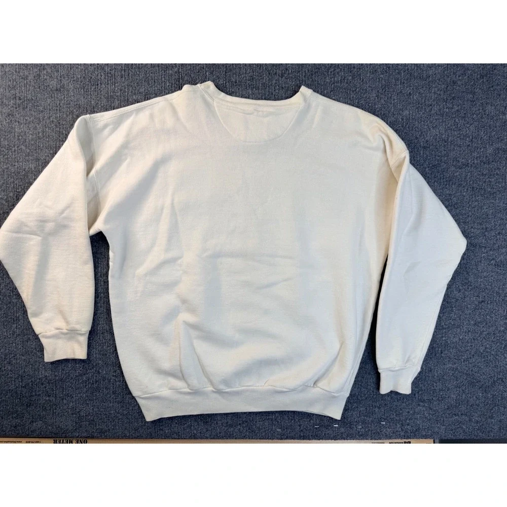 Vintage Balboa Beach Club University Victoria Sweatshirt Mens XL White Canada